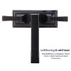 Gulches Oil Rubbed Bronze Bathroom Faucet, 2-Handle, 4-Inch Centerset, Includes Pop-up Drain & Supply Lines - 3 of 4