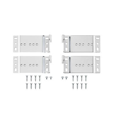 Rev-A-Shelf 5345-DM-KIT-1 Kitchen Cabinet Door Mount Hardware Extender Kit for 5349 Series Waste Container Bins (Sold Separately)