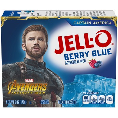 JELL-O Blue Berry Gelatin - 6oz