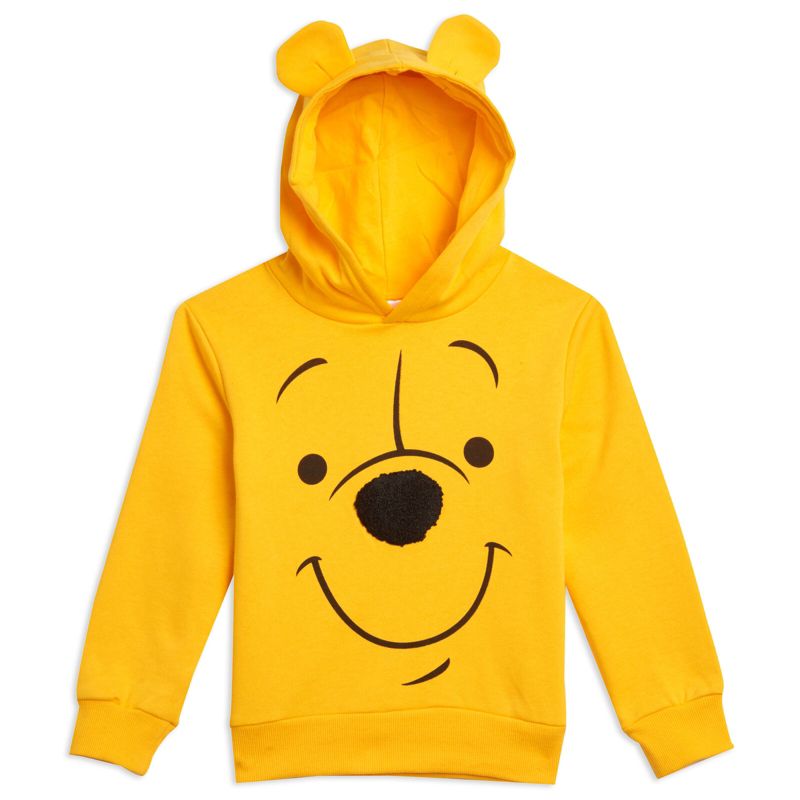 Disney Lion King Winnie the Pooh Pixar Monsters Inc. Mickey Mouse Lilo & Stitch Fleece Pullover Hoodie Infant to Little Kid, 1 of 6