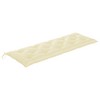 vidaXL Outdoor Patio Bench with Cushion - Teak Wood, Cream White Stacking Design for Garden, Terrace, Patio, Deck - 62.6" W x 22.6" D x 35.4" H - 2 of 4
