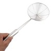 Unique Bargains Family Kitchen Metal Noodles Dumplings Food Mesh Ladle Strainer Silver Tone 6.1 Dia 1 Pc - 3 of 4