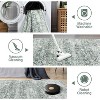 Washable Area Rug, Vintage Boho Pink Rug, Soft Non Slip Non Shedding Low Pile Carpet, for Living Room, Bedroom, Dinning Room - 4 of 4