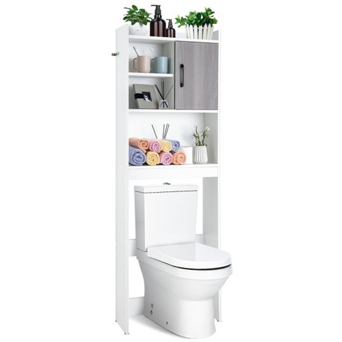 Over The Toilet Storage 3-Tier Bathroom Shelf 62*24*10 Inch Metal Bathroom  Organizer Over Toilet Bathroom Storage Rack