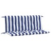 Garden Bench Cushion Set of 2 100% polyester vidaXL - 2 of 4