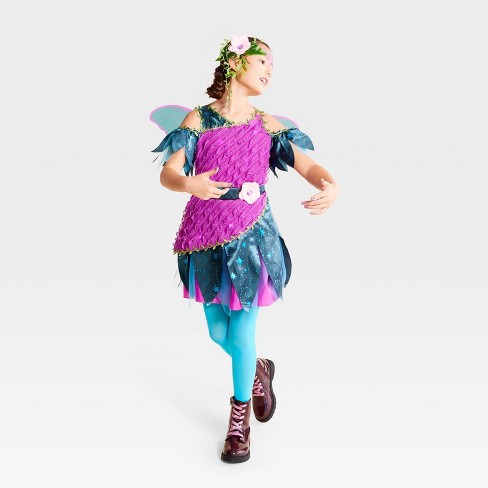 form Opsætning sammensnøret Kids' Light Up Forest Fairy Halloween Costume Dress With Accessories - Hyde  & Eek! Boutique™ : Target