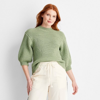 Women's Short Sleeve Crewneck Sweater - Future Collective