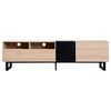 NicBex TV Stand Modern TV Stand with Double Storage Space for 80'' TV Media Console with Drop Down Door for Living Room, Bedroom - 4 of 4