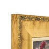 American Art Decor 14.75"x16.75" Ornate Framed Asters and Fruit Canvas Print by Henri Fantin-Latour: Impressionist Botanical Artwork - 3 of 4