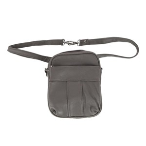 CTM Cowhide Convertible Crossbody Waist pack - 1 of 4