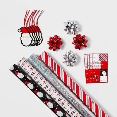 santa wrapping paper