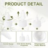 Unique Bargains Liquid Dispensing PP Squeeze Bottle Twist Top Caps 48 Pcs - 3 of 4