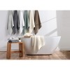 Aston & Arden Anatolia Bath Towels (2 Pack), 30x60, 600 GSM, Linen-Inspired Baratta Dobby, Combed Cotton, Solid - 4 of 4