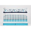 Bacati - Woodlands Aqua/Navy/Gray Boys Cotton Long Crib Rail Guard Cover - 4 of 4