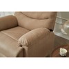 Mocha Fabric Manual Recliner Chair with Pillow Top Arms for Bedroom & Living Room - 4 of 4