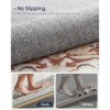 5x7 FT Vintage Traditional Area Rug - Non-Slip Low Pile Carpet, Soft Machine Washable Home Decor - 4 of 4