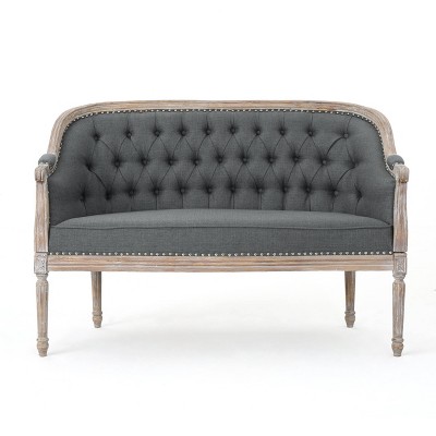tufted loveseat target