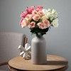 Sullivans Artificial 20.5" Lisianthus Bundle Set of 3 - 3 of 3