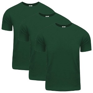 3 Pack Shaka Wear Men's Active Comfort Cotton Short Sleeve Crew Neck T-Shirt - 1 of 4