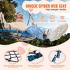 VEVOR Spider Web Saucer Swing, 40 Inch Round Swings for Kids Outdoor, 750lbs Weight Capacity Saucer Tree Swing, Stable Woven Rope Swing Seat - 4 of 4