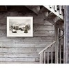 YOOCOZZ Xmas Trendy Decoration - "Farmhouse Christmas" Framed Wall Art, Modern Home Decor Framed Print, Wall Decoration by Lori Deiter - 3 of 3