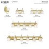 Livex Lighting Riviera 6 - Light Vanity in  Polished Brass - 4 of 4