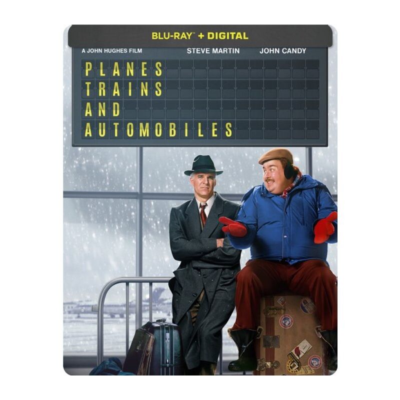 Planes, Trains, and Automobiles 2021 (SteelBook) (Blu-ray + Digital), 1 of 2