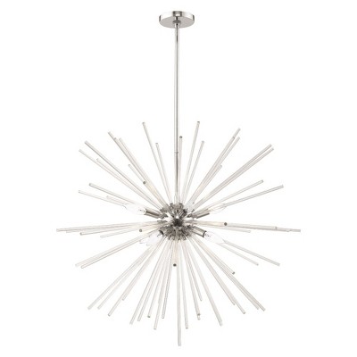 Livex Lighting Utopia 8 - Light Chandelier in  Polished Chrome