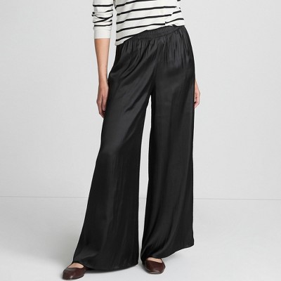 Lands' End Women's Wide Leg Fluid Palazzo Pants
