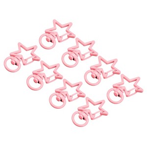 Unique Bargains DIY Craft Key Organization Lobster Claw Lanyard Swivel Clasps 8 Pcs - 1 of 4