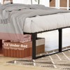 Platform Bed Frame - Heavy Duty Metal, 14 Inches Under Bed Storage, 800 Lbs Capacity, Noise-Free, Sturdy Steel Slats, No Box Spring Needed - 3 of 4