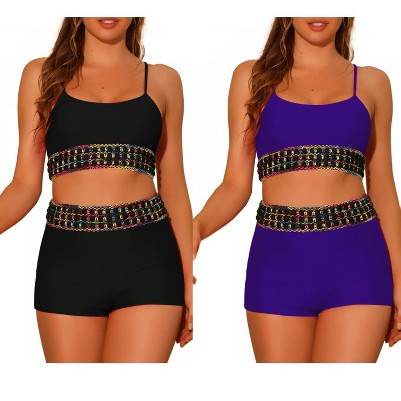 black, dark blue purple