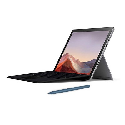 Microsoft Surface Pro 7 12.3" Intel Core i5 8GB RAM 128GB SSD Platinum + Surface Pro Signature Type Cover Black + Surface Pen Ice Blue