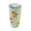E & S Imports 7.0 Inch Pomeranian Serengeti Tumbler Hot Or Cold Beverages Tumblers - 2 of 3