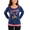 Tipsy Elves Women’s Sleighin’ it Sweater - Holiday Festive Sweater - 3 of 3