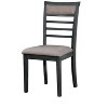 NicBex Dining Table Set for 4 Rectangular Wood Dining Table with 4 Upholstered Chairs for Kitchen - 4 of 4