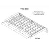 NicBex Twin/Full/Queen Size Floating Platform Bed Frame for Adults/Boys/Girls - image 3 of 4