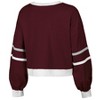 NCAA Texas A&M Aggies Women's Long Sleeve V-Neck T-Shirt - image 2 of 3