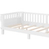 KWPZQEB Montessori Toddler Bed with Wood Slats for Kids, Wood Platform Bed with Safety Guardrails & and Detachable Fence - 4 of 4