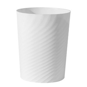Aoibox Plastic Small Trash Can Wastebasket, Garbage Container Basket for Bathrooms, Laundry Room, Kitchens, Offices, Kids Rooms, Dorms - 1 of 4