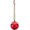 Red Metal Sleigh Bell Set for Indoor or Outdoor Set of 2 - 27"H by Melrose - 2 of 3