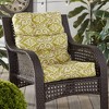 Kensington Garden 24"x22" Outdoor High Back Chair Cushion - 2 of 4
