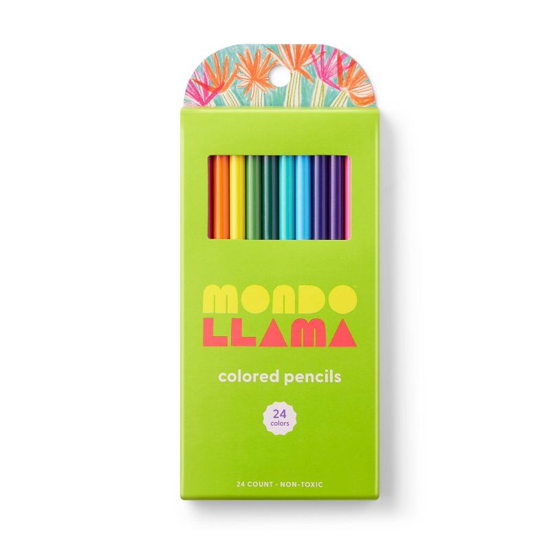 24ct Colored Pencils - Mondo Llama&#8482;, 1 of 9