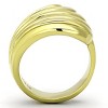 Slickblue Gold Ion Plated Stainless Steel Ring, No Stone, Women’s Single-Tone Minimalist Style, Size 5-8 - 3 of 4