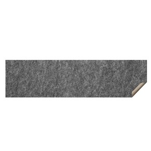 VEVOR Slip-Resistant Rug Pad, Protective Cushioning Carpet Pad, 2'x8' (7.87' Actual) - 1/4"Thick - Dual Surface - Polyester Felt + Latex, Grey - 1 of 4