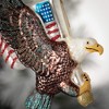 4.5"H Sullivans American Eagle Ornament  Multicolored Christmas Ornaments - 2 of 2