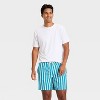 Men's 7'' Patterned Swim Trunks - Goodfellow & Co™ - 3 of 3