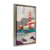 Stupell Industries Golden Gate Bridge Architecture Floating Frame Canvas Art - 2 of 4