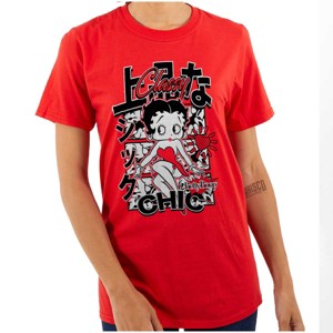 Kanji Style Betty Boop Classy Chic Womens Graphic T Shirt Tees Brisco Brands - 1 of 3