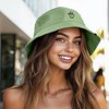Dalix Sorcerer Frog Cotton Bucket Hat Lightweight Outdoor Travel Beach Everyday Womens - 4 of 4
